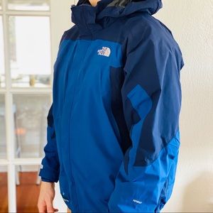 🍁North Face • Color-block Rain Jacket